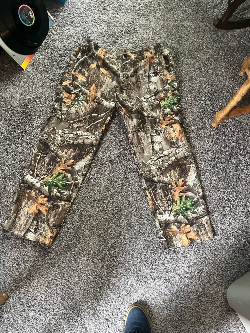 Magellan Outdoors Realtree Style Camo Cargo Pants - Brown/Green